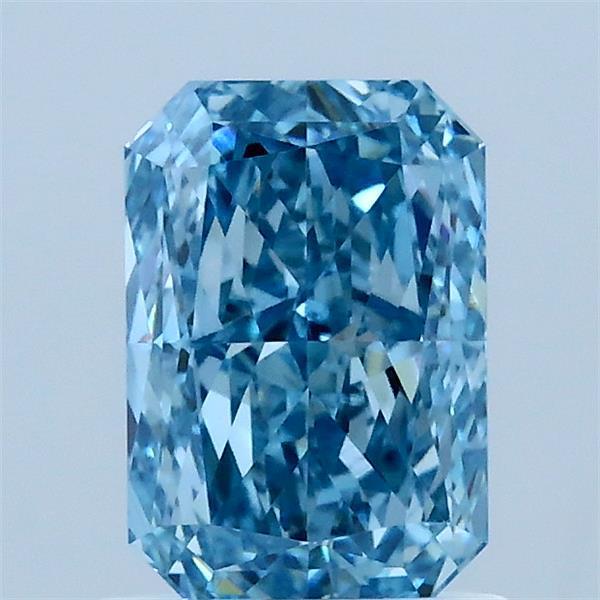 1.26 Ct. Fancy Blue Radiant Lab Grown Diamond