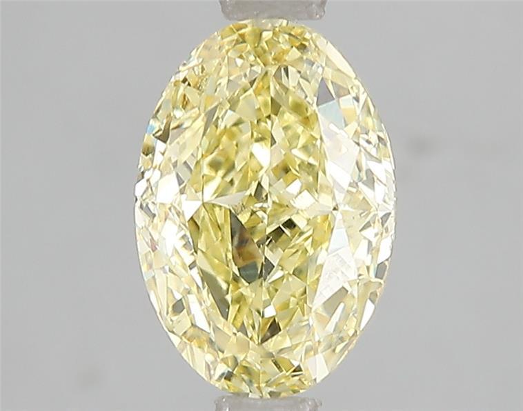 1.99 Ct. Fancy Intense Yellow Oval Lab Grown Diamond