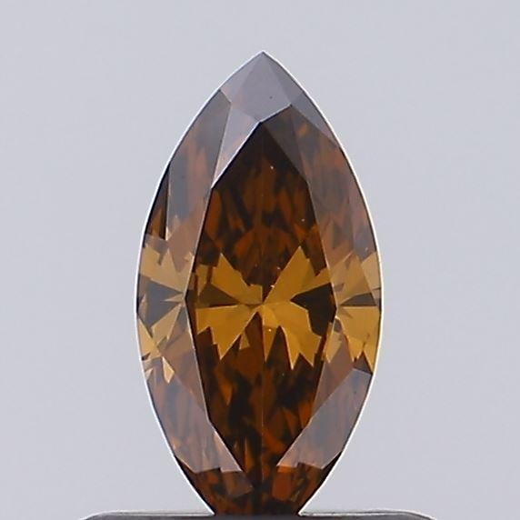 0.34 Ct. Fancy Brown Marquise Lab Grown Diamond