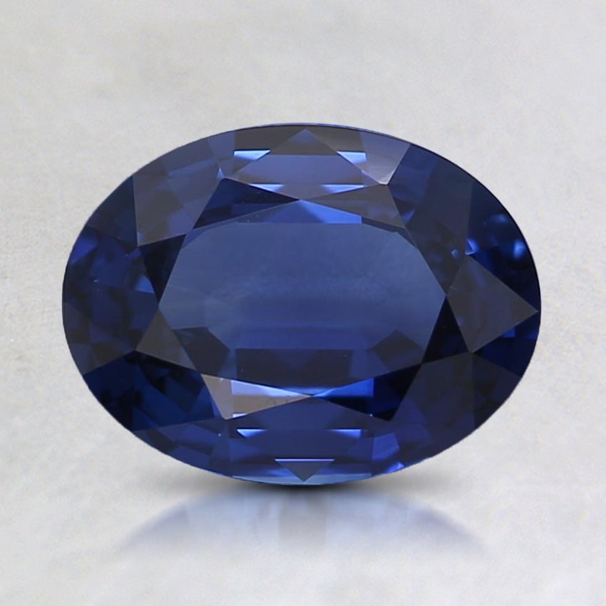 8x6mm Premium Blue Oval Sapphire
