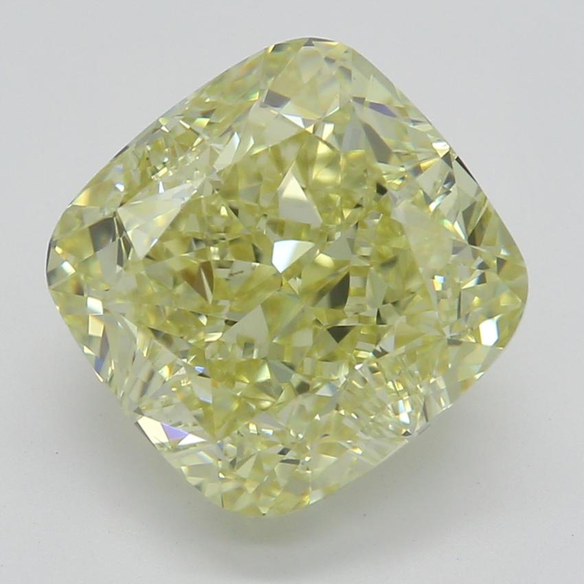 3.01 Ct. Fancy Yellow Cushion Diamond