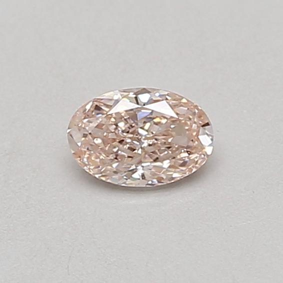 0.33 Ct. Fancy Light Pink Oval Lab Grown Diamond