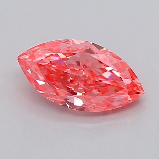 0.36 Ct. Fancy Vivid  Pink Marquise Lab Grown Diamond