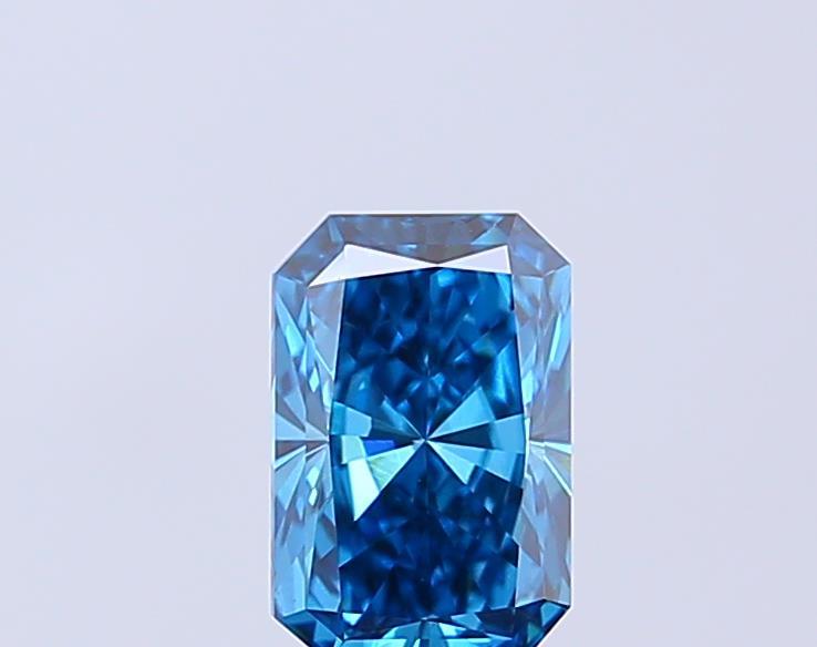 1.09 Ct. Fancy Vivid Blue Radiant Lab Grown Diamond