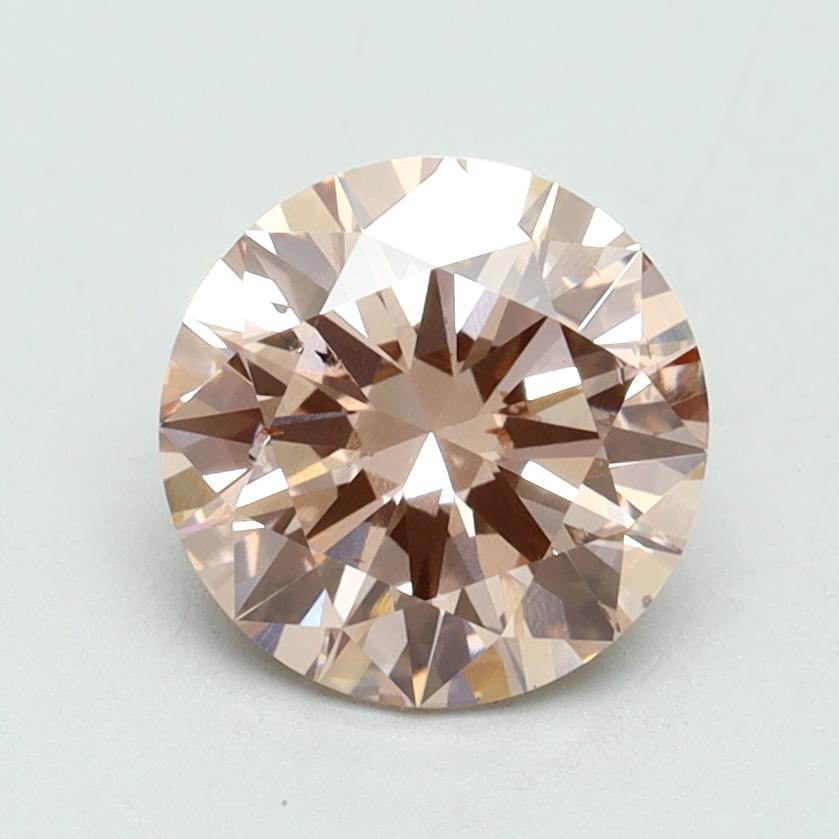 1.50 Ct. Fancy Intense Pink Round Lab Grown Diamond