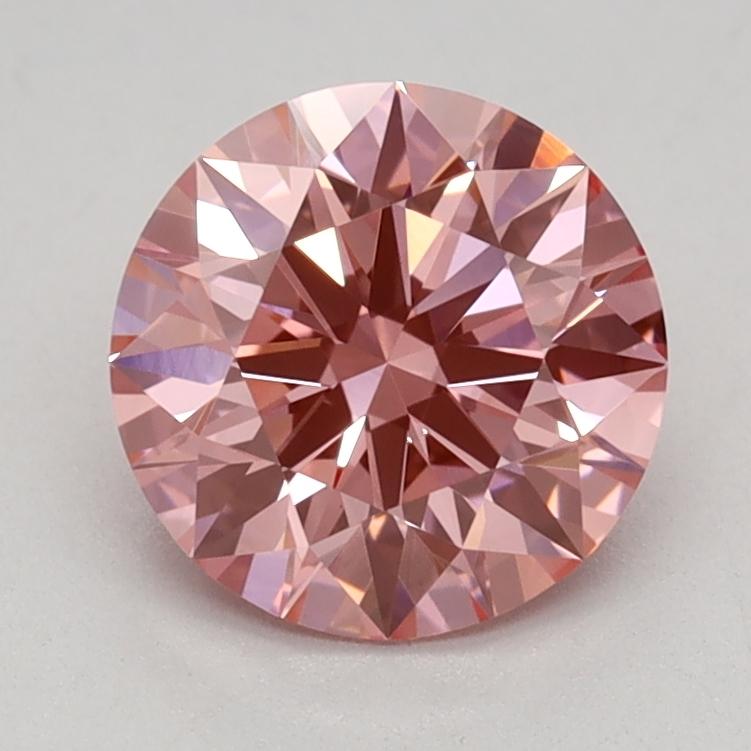 1.05 Ct. Fancy Vivid Pink Round Lab Grown Diamond