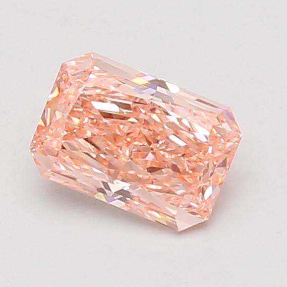 0.94 Ct. Fancy Vivid Pink Radiant Lab Grown Diamond