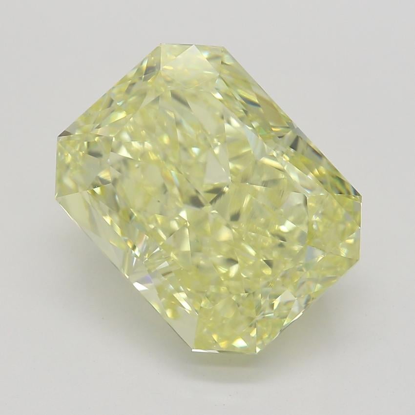 4.01 Ct. Fancy Light Yellow Radiant Diamond