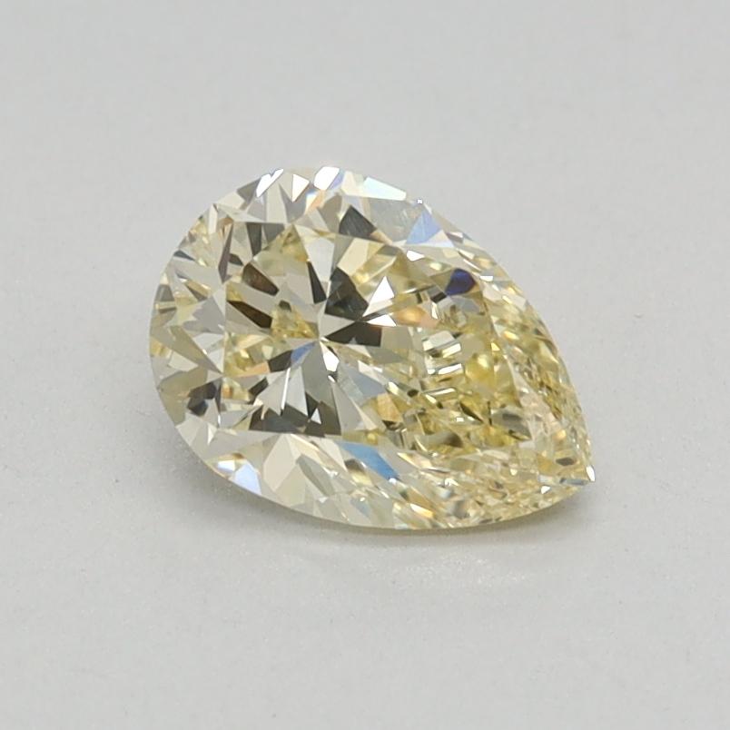 0.51 Ct. Fancy Light Yellow Pear Lab Grown Diamond