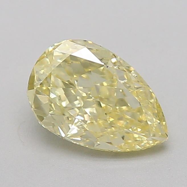 0.52 Ct. Fancy Yellow Pear Lab Grown Diamond