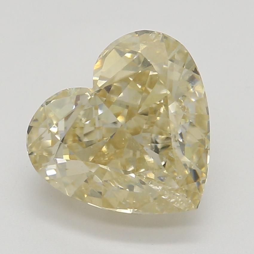 1.62 Ct. Fancy Light Yellow-Brown Heart Diamond
