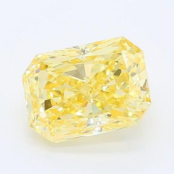 1.02 Ct. Fancy Intense Yellow Radiant Lab Grown Diamond