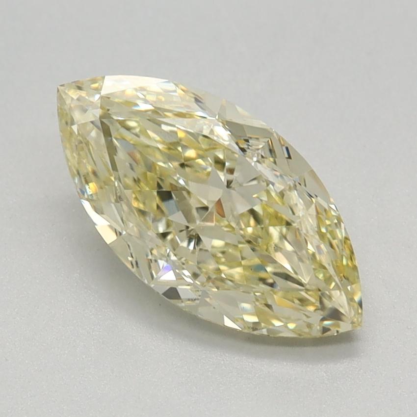 1.12 Ct. Fancy Intense Yellow Marquise Lab Grown Diamond