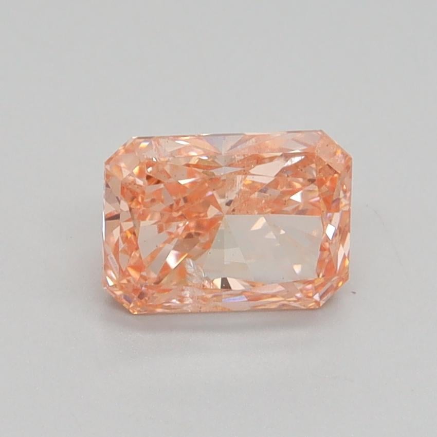 1.00 Ct. Fancy Intense Pink Radiant Lab Grown Diamond