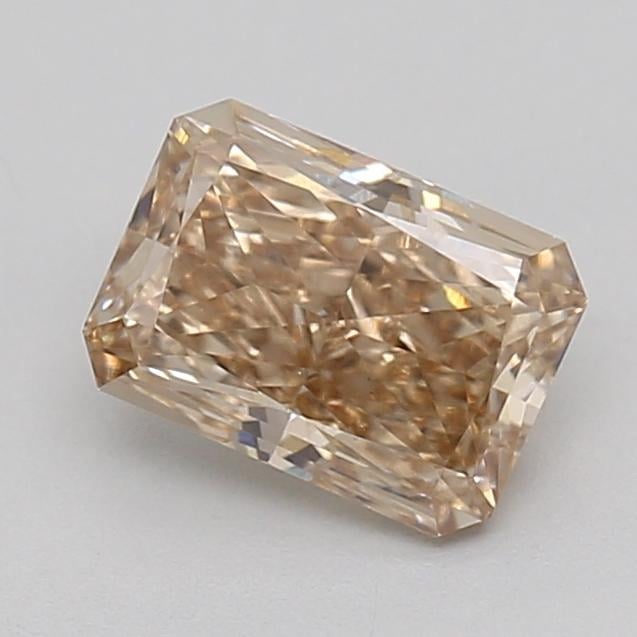 0.73 Ct. Light  Brown Radiant Lab Grown Diamond