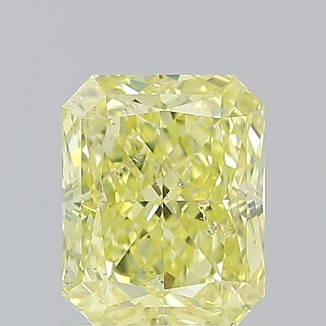 1.23 Ct. Fancy Intense  Yellow Radiant Diamond