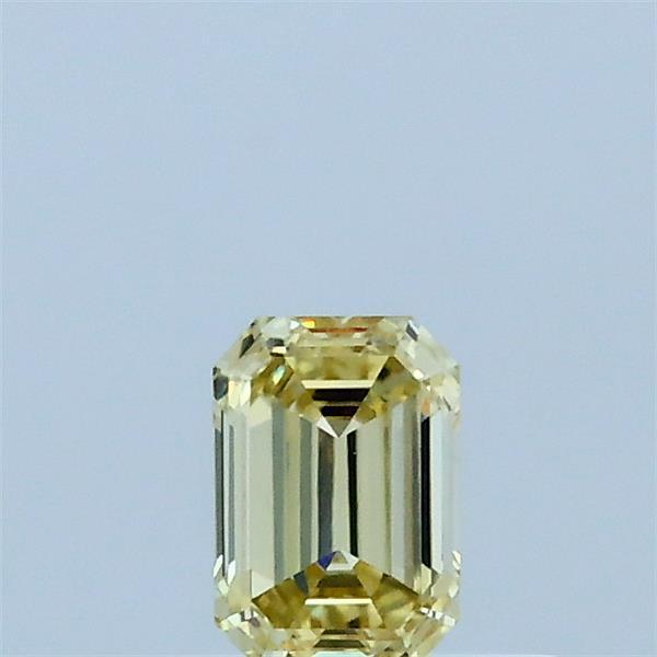 0.32 Ct. Fancy Yellow Emerald Lab Grown Diamond