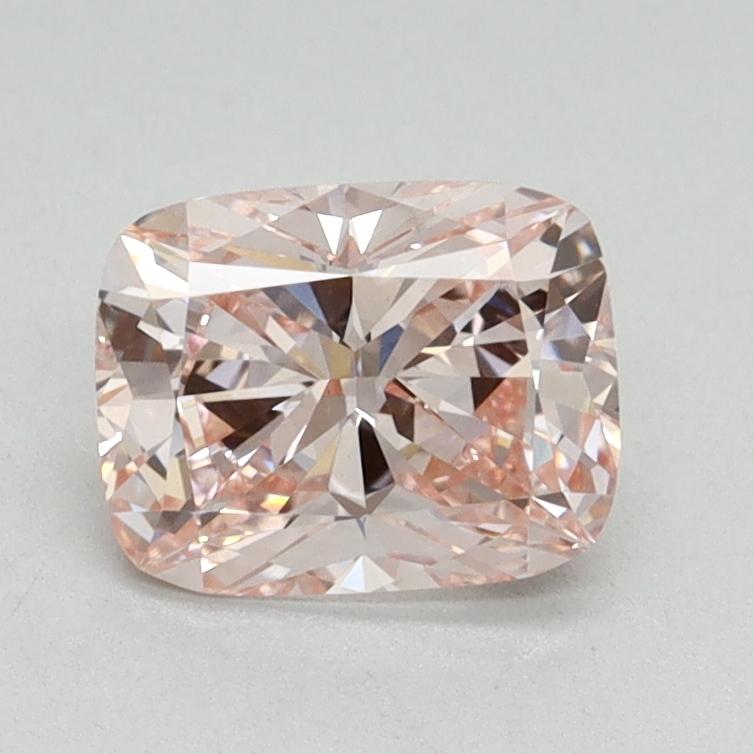 1.01 Ct. Fancy Intense Pink Cushion Lab Grown Diamond