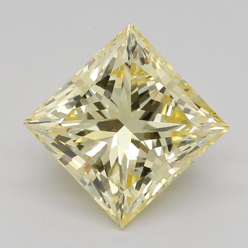 2.51 Ct. Fancy Intense Yellow Princess Lab Grown Diamond