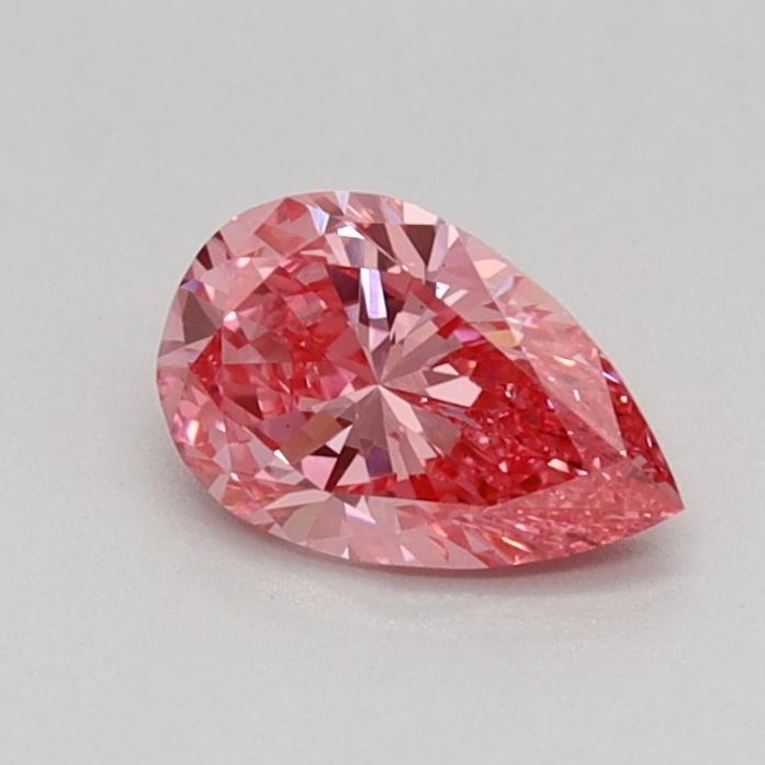 0.38 Ct. Fancy Vivid Pink Pear Lab Grown Diamond