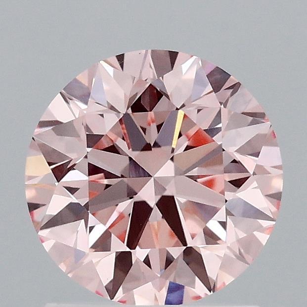 1.40 Ct. Fancy Intense Pink Round Lab Grown Diamond