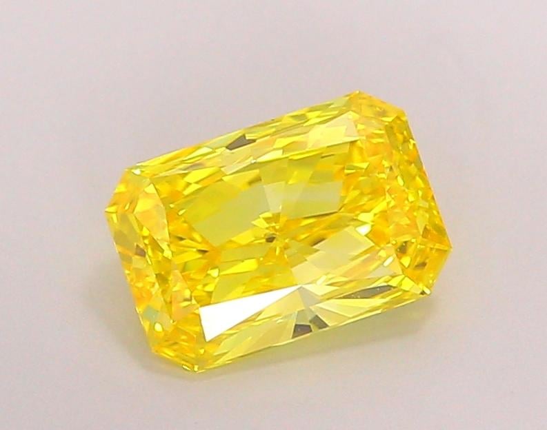 2.04 Ct. Fancy Vivid Yellow Radiant Lab Grown Diamond