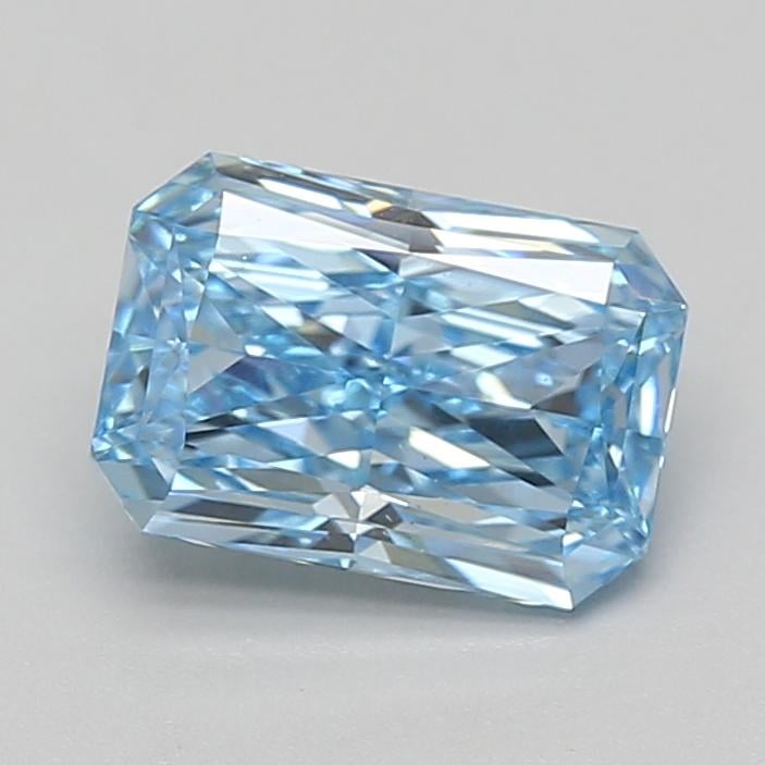 2.01 Ct. Fancy Vivid Blue Radiant Lab Grown Diamond