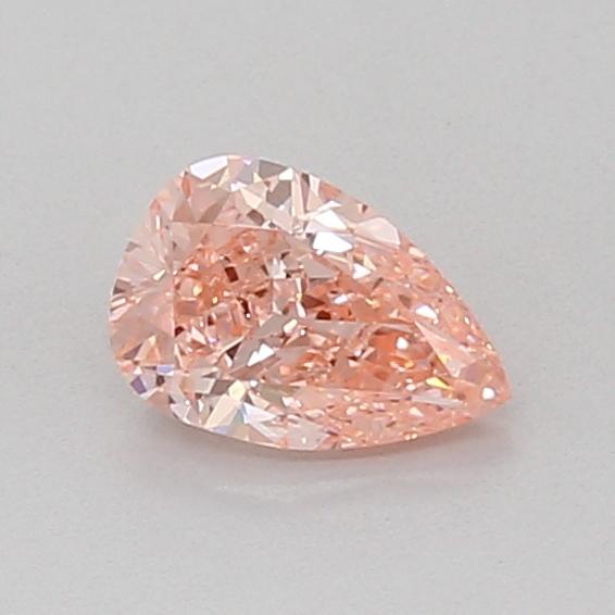 0.60 Ct. Fancy Vivid Pink Pear Lab Grown Diamond