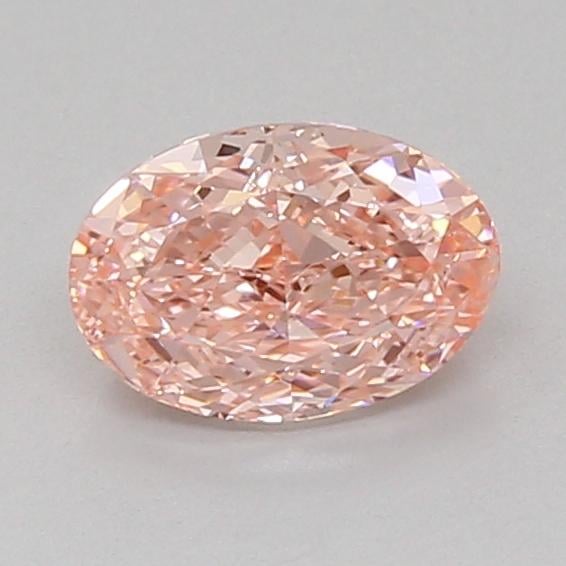 1.03 Ct. Fancy Vivid Pink Oval Lab Grown Diamond