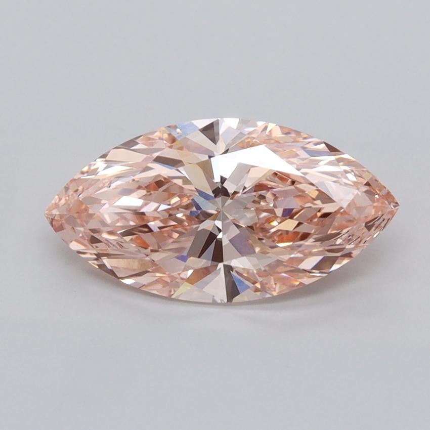 2.05 Ct. Fancy Vivid  Pink Marquise Lab Grown Diamond