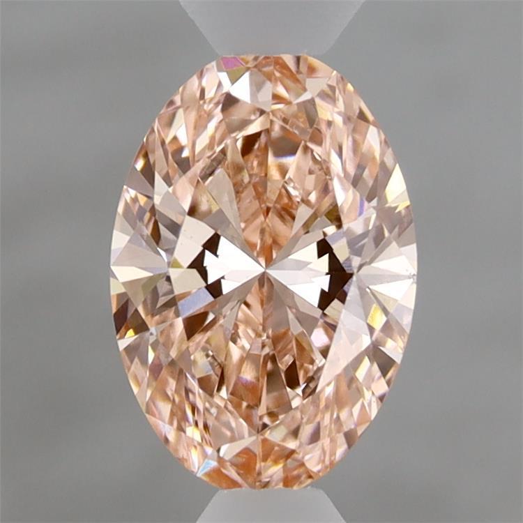 1.06 Ct. Fancy Vivid  Pink Oval Lab Grown Diamond