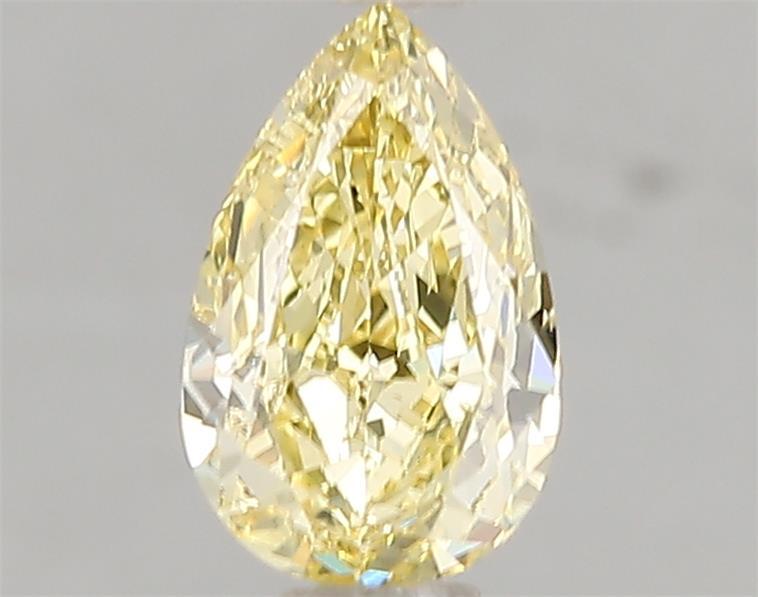 1.00 Ct. Fancy Intense Yellow Pear Lab Grown Diamond