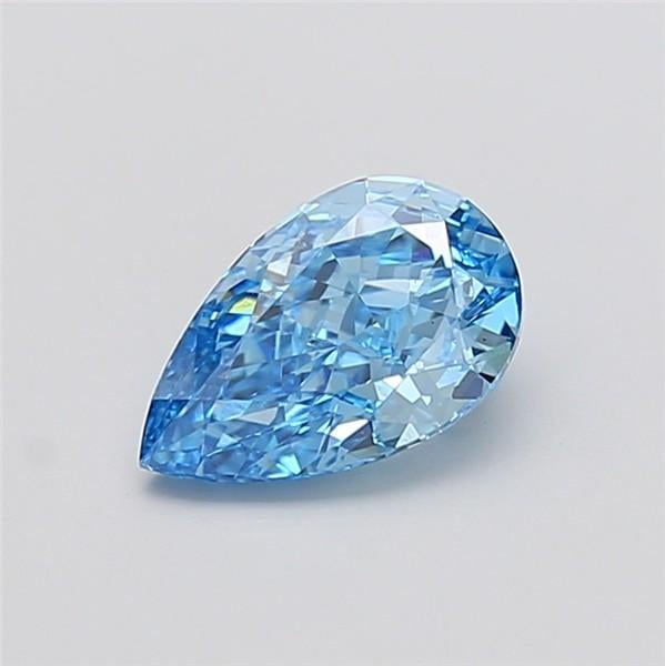 1.54 Ct. Fancy Intense Pink Pear Lab Grown Diamond