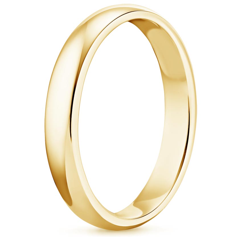 3mm Slim Profile Wedding Ring | Brilliant Earth