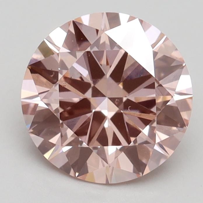 1.70 Ct. Fancy Intense Pink Round Lab Grown Diamond