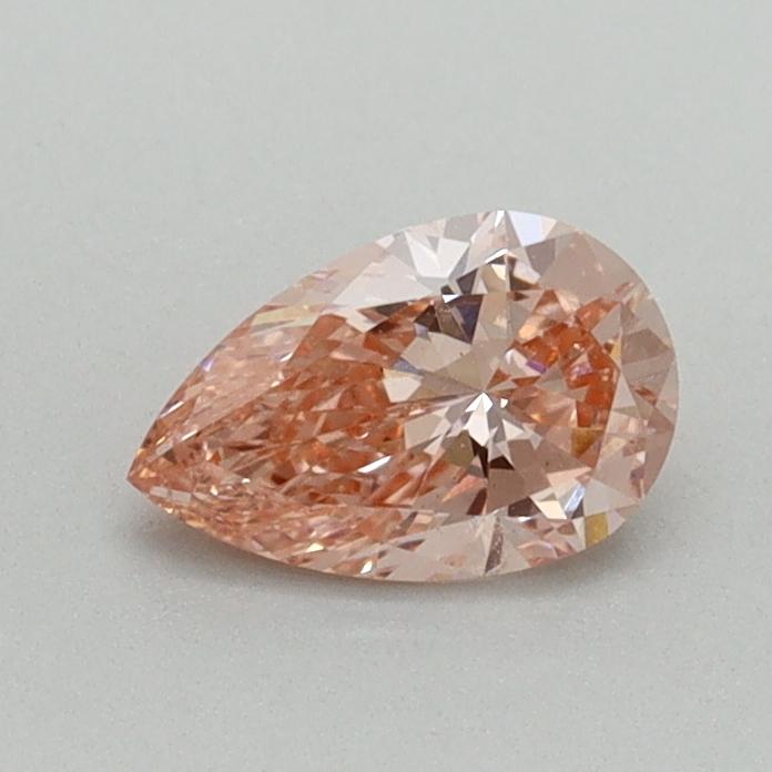 0.50 Ct. Fancy Intense Pink Pear Lab Grown Diamond
