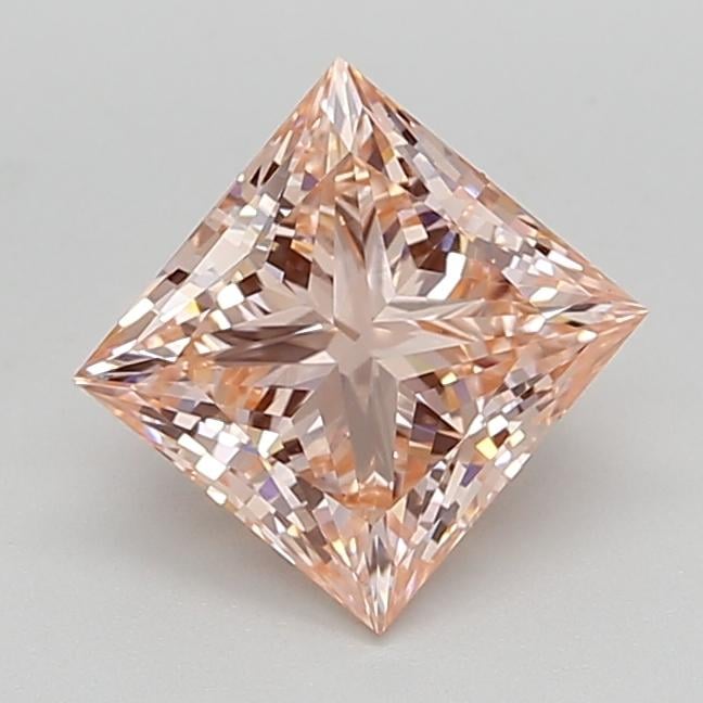 2.23 Ct. Fancy Intense Pink Princess Lab Grown Diamond