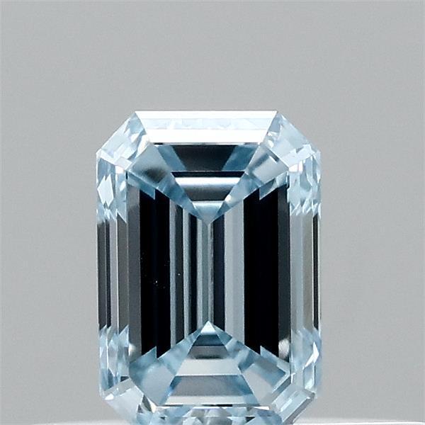 0.31 Ct. Fancy Intense Blue Emerald Lab Grown Diamond