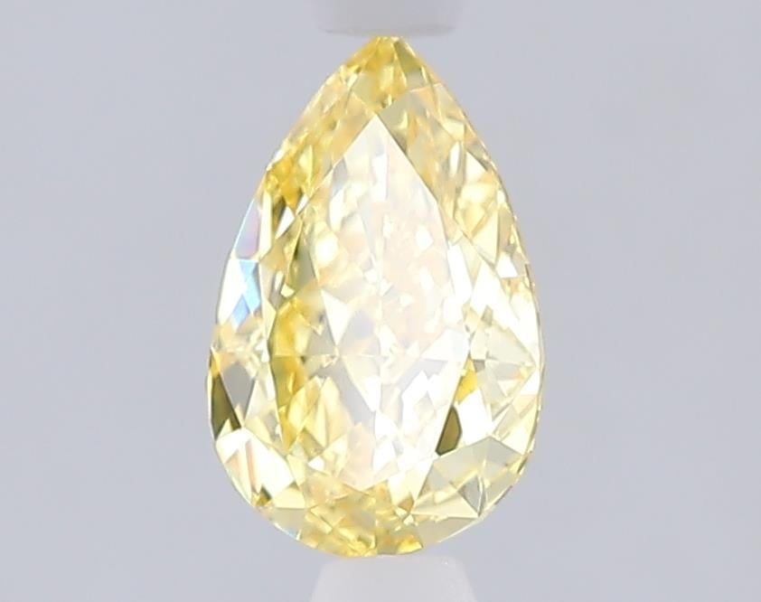 1.09 Ct. Fancy Vivid Yellow Yellow Pear Lab Grown Diamond