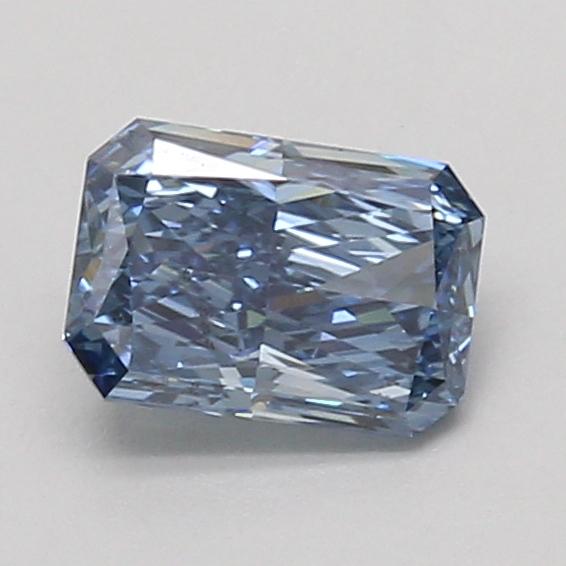 1.01 Ct. Fancy Vivid Blue Radiant Lab Grown Diamond