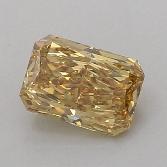 0.93 Ct. Fancy Vivid Yellow Radiant Lab Grown Diamond