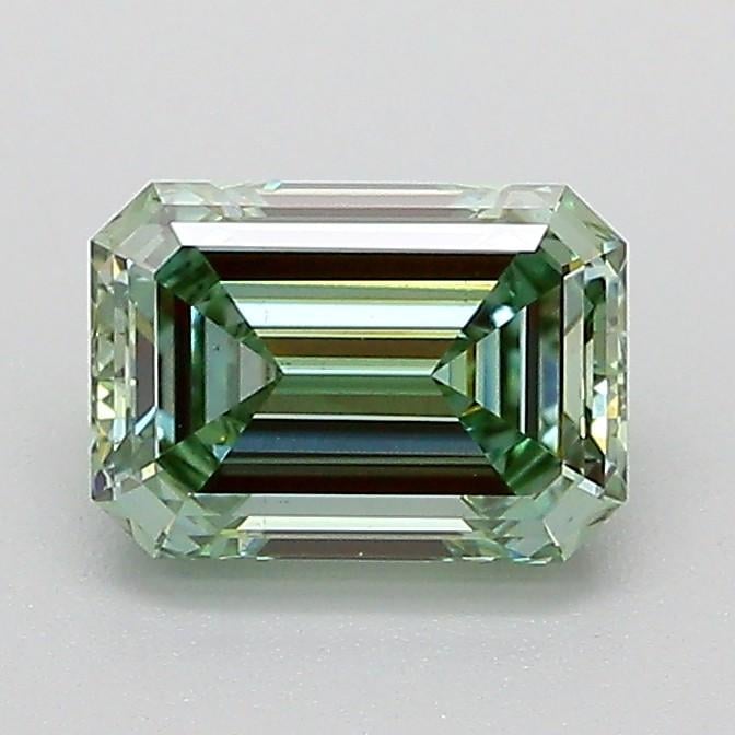 1.04 Ct. Fancy Intense Green Emerald Lab Grown Diamond