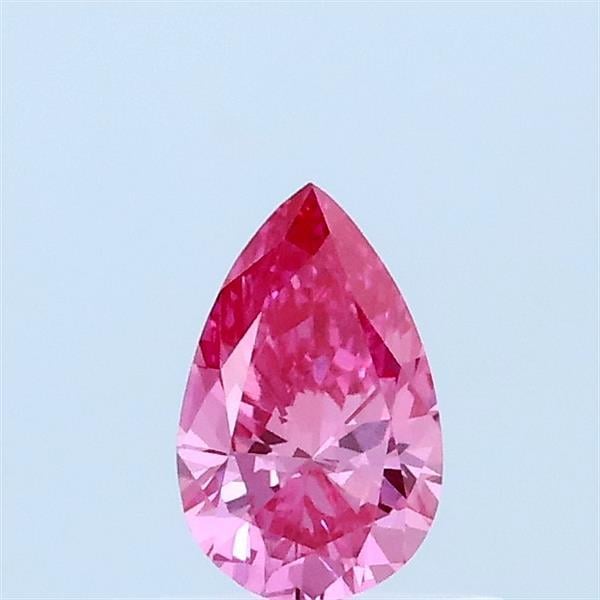 0.31 Ct. Fancy Vivid Pink Pear Lab Grown Diamond