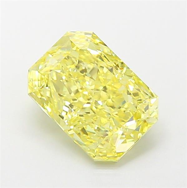 1.91 Ct. Fancy Vivid Yellow Radiant Lab Grown Diamond