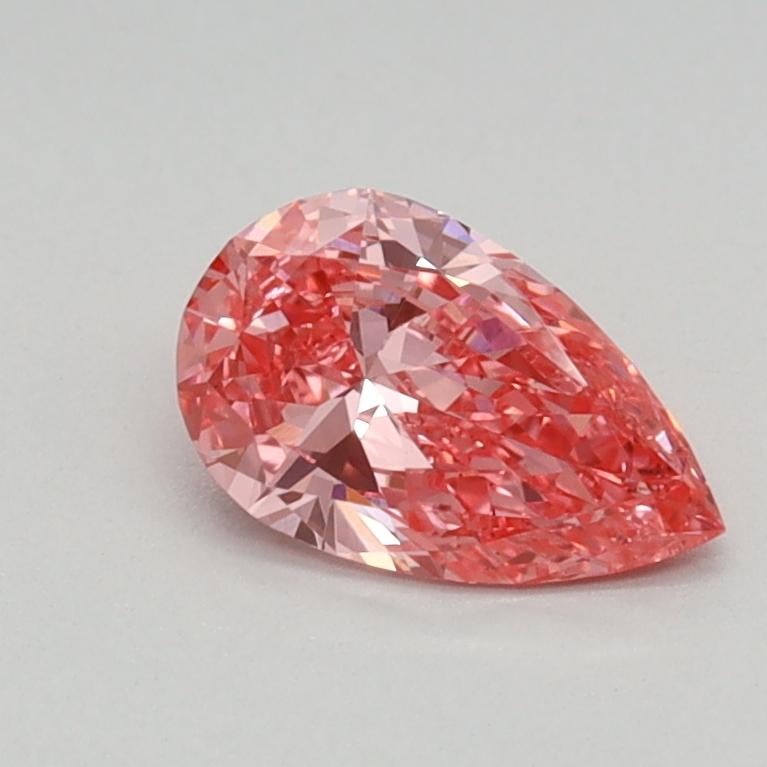 0.43 Ct. Fancy Vivid Pink Pear Lab Grown Diamond
