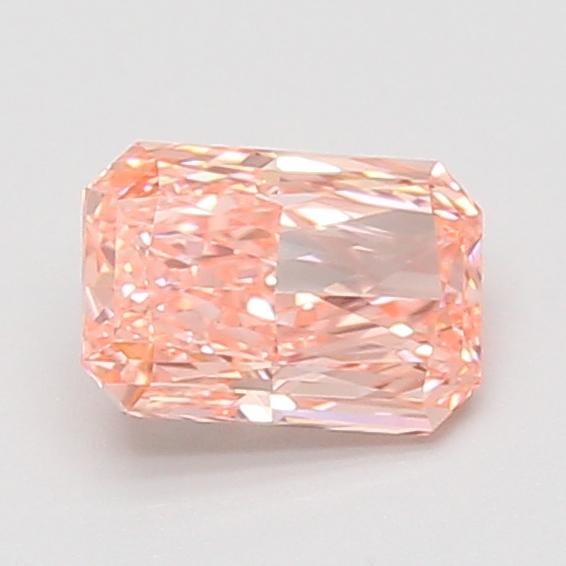 1.00 Ct. Fancy Vivid Pink Radiant Lab Grown Diamond