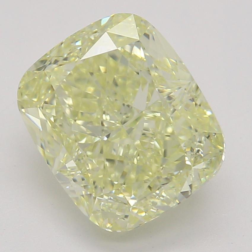 1.91 Ct. Fancy Light Yellow Cushion Diamond