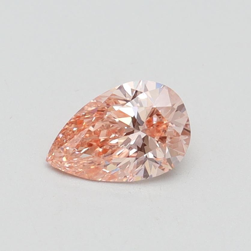 0.50 Ct. Fancy Intense Pink Pear Lab Grown Diamond