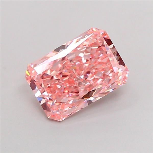 1.88 Ct. Fancy Vivid Pink Radiant Lab Grown Diamond