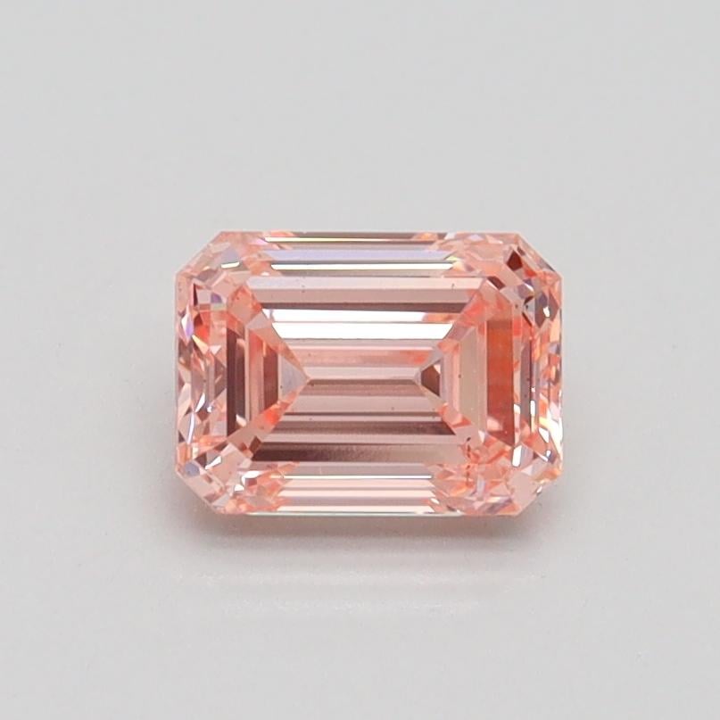 0.74 Ct. Fancy Intense Pink Emerald Lab Grown Diamond